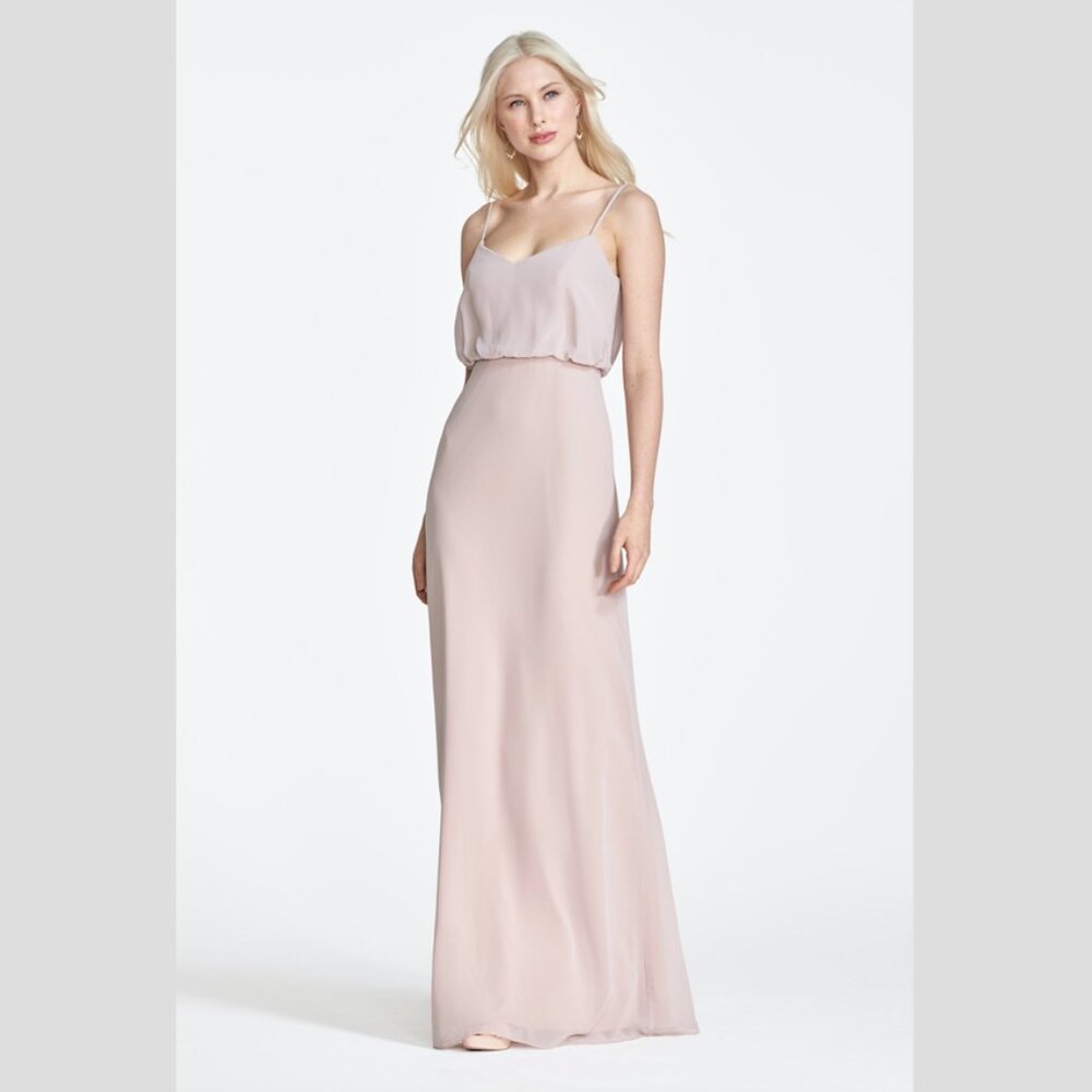 Wtoo Nixon Chiffon Gown in Birchwood s. 10